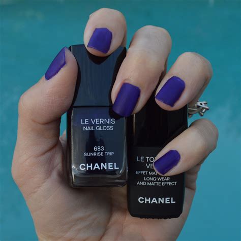 chanel top coat velvet|Chanel la base nail polish.